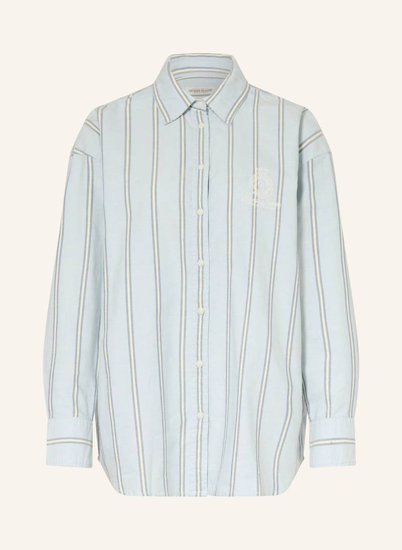 Guess Jeans Hemdbluse blau von GUESS JEANS