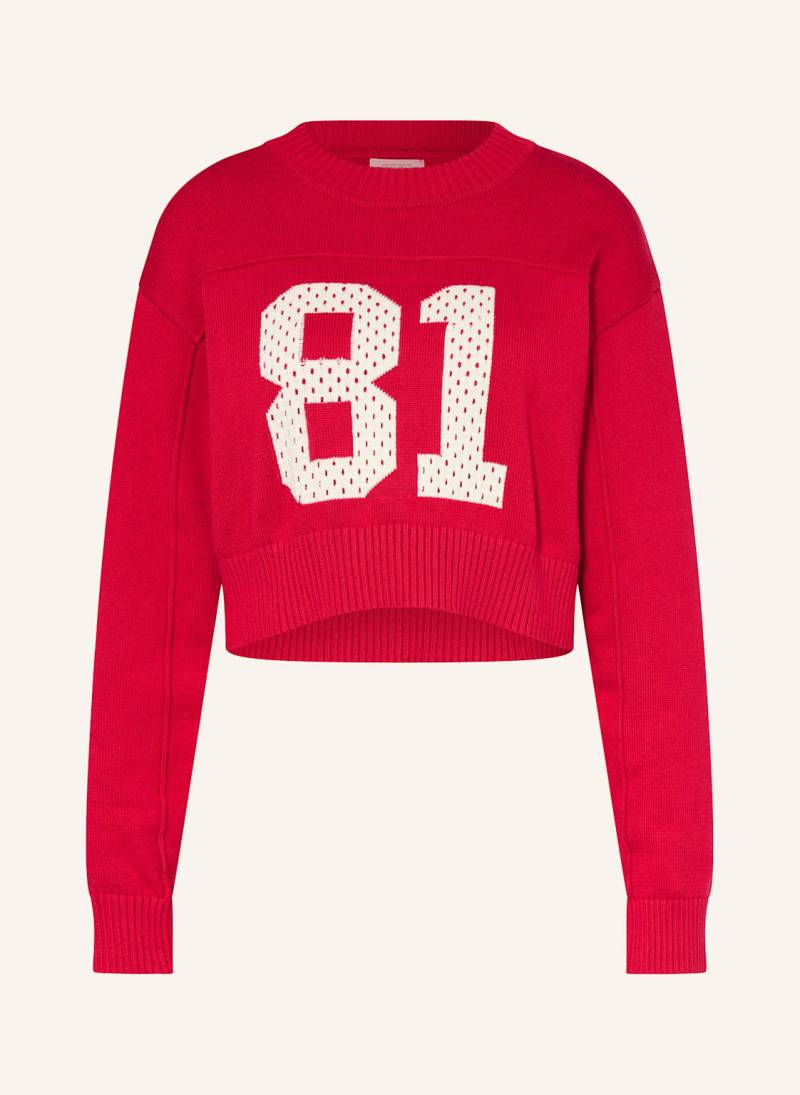 Guess Jeans Pullover rot von GUESS JEANS