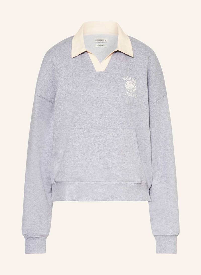 Guess Jeans Sweatshirt grau von GUESS JEANS
