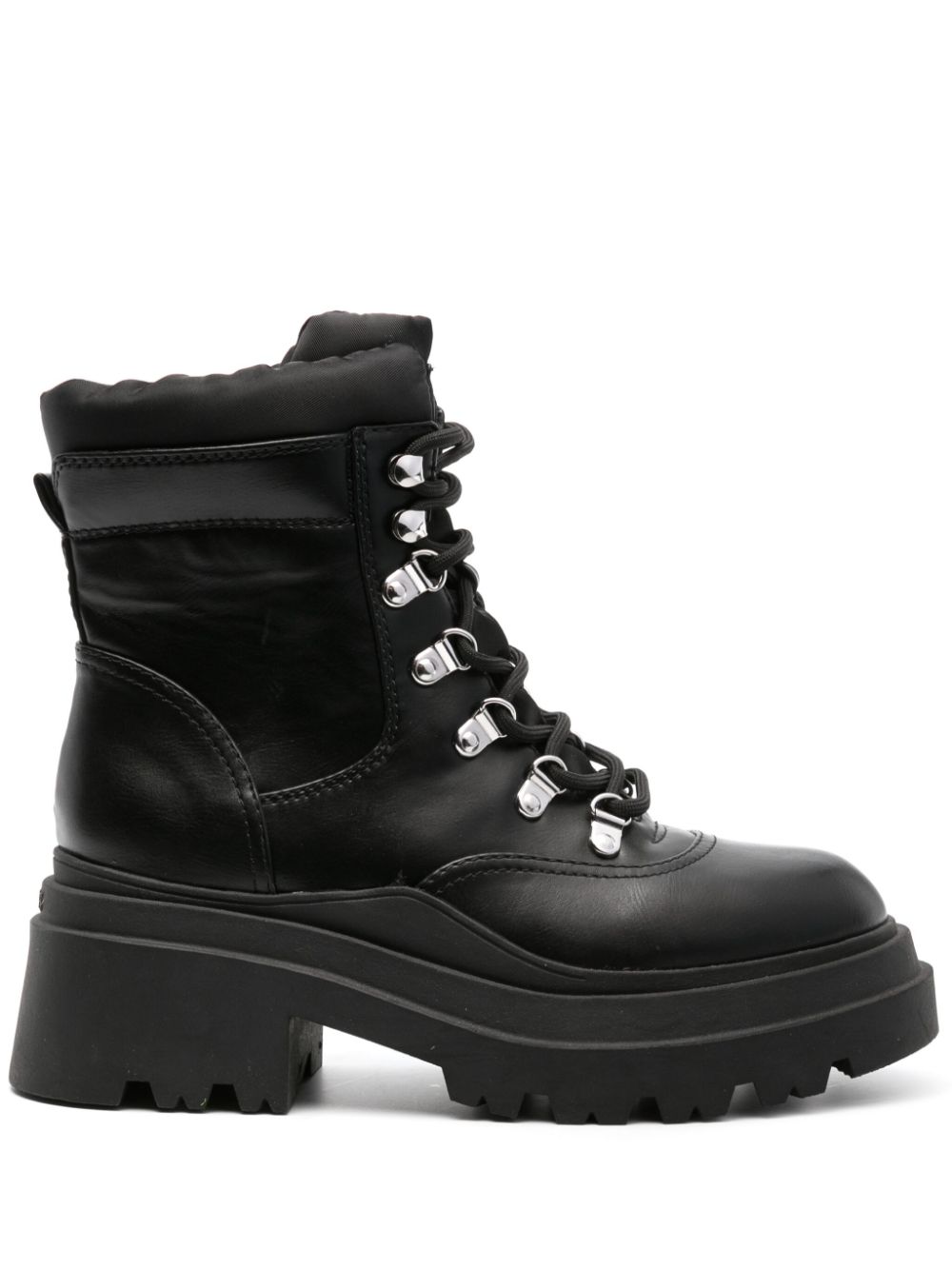 GUESS USA Schnürstiefel im Military-Look - Schwarz von GUESS USA