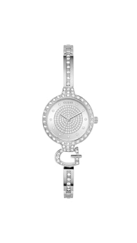 GUESS Damen Uhr Armbanduhr Giselle GW0929L1 Edelstahl Silber von GUESS