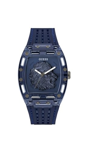 GUESS Herren Uhr Armbanduhr Phoenix GW0959G1 Silicon von GUESS Watches