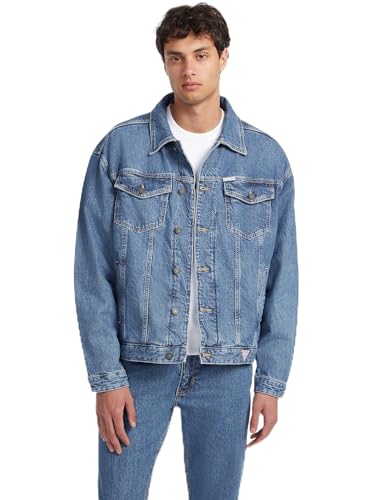 CAPISPALLA E GIACCHE Uomo GUESS JEANS M4YN38 D5DO2 GAM1 von GUESS