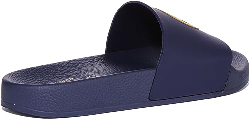 GUESS 4G Logo Beach Womens Blue Slides-UK 5 / EU 38 von Guess