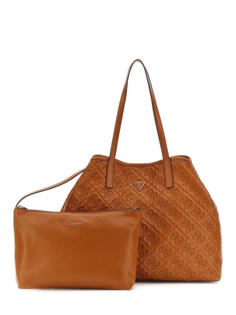 GUESS - Cityshopper Adelasia Large 2 In 1 Tote Caramel Braun von GUESS