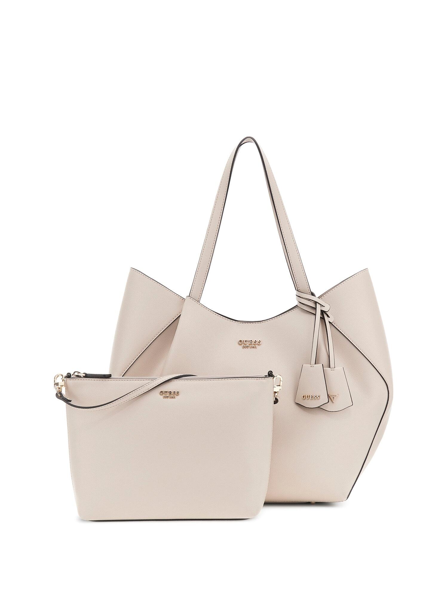 GUESS - AMORETTE 2 IN 1 TOTE lta / light taupe von GUESS