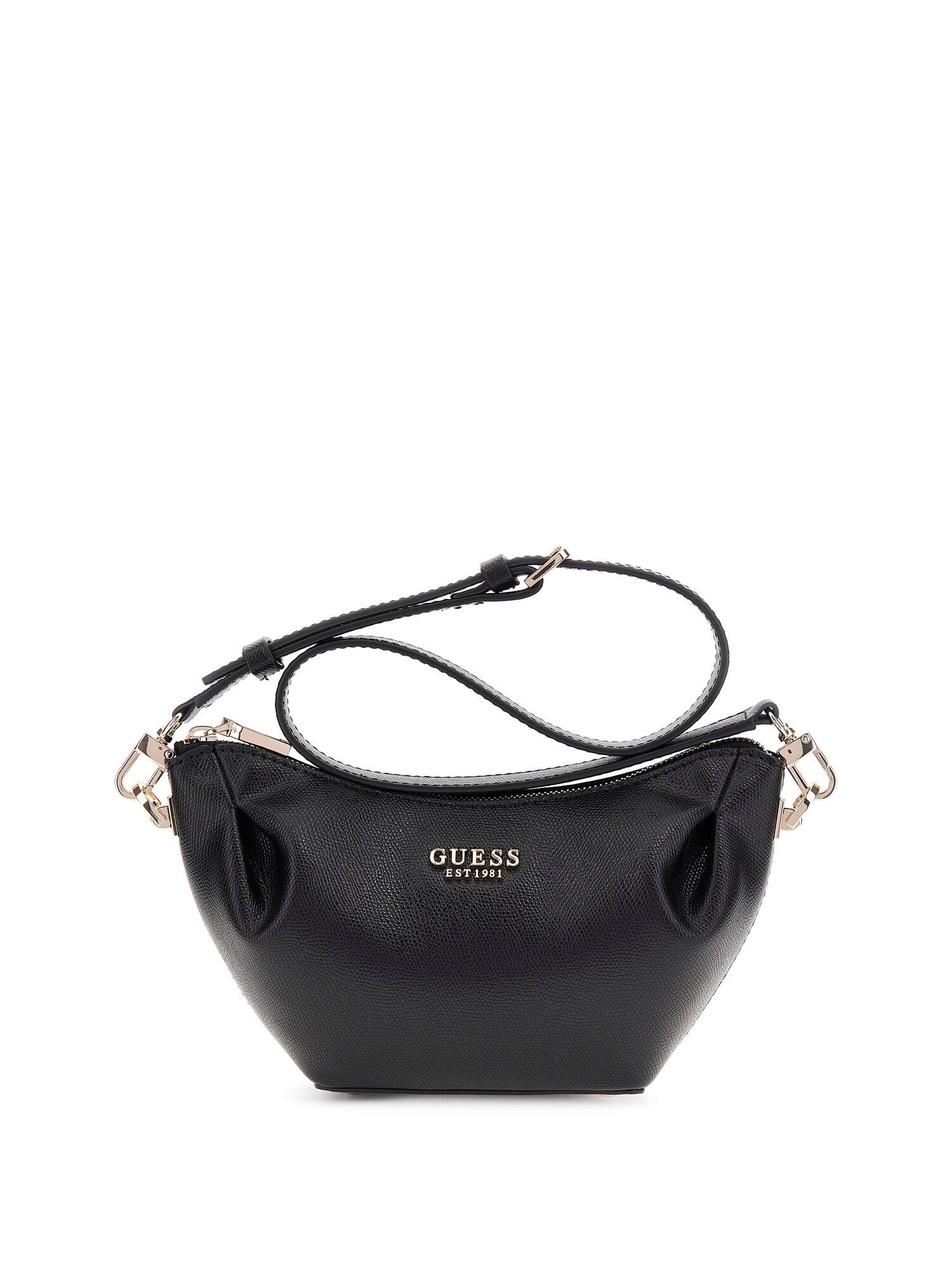 GUESS - AMORETTE TOP ZIP SHOULDER BAG bla / black von GUESS