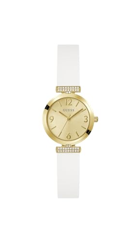GUESS ARRAY Damenuhr GW0912L2 Weiß Modern Weiß Modern Weiß Modern, Weiß, Modern von GUESS