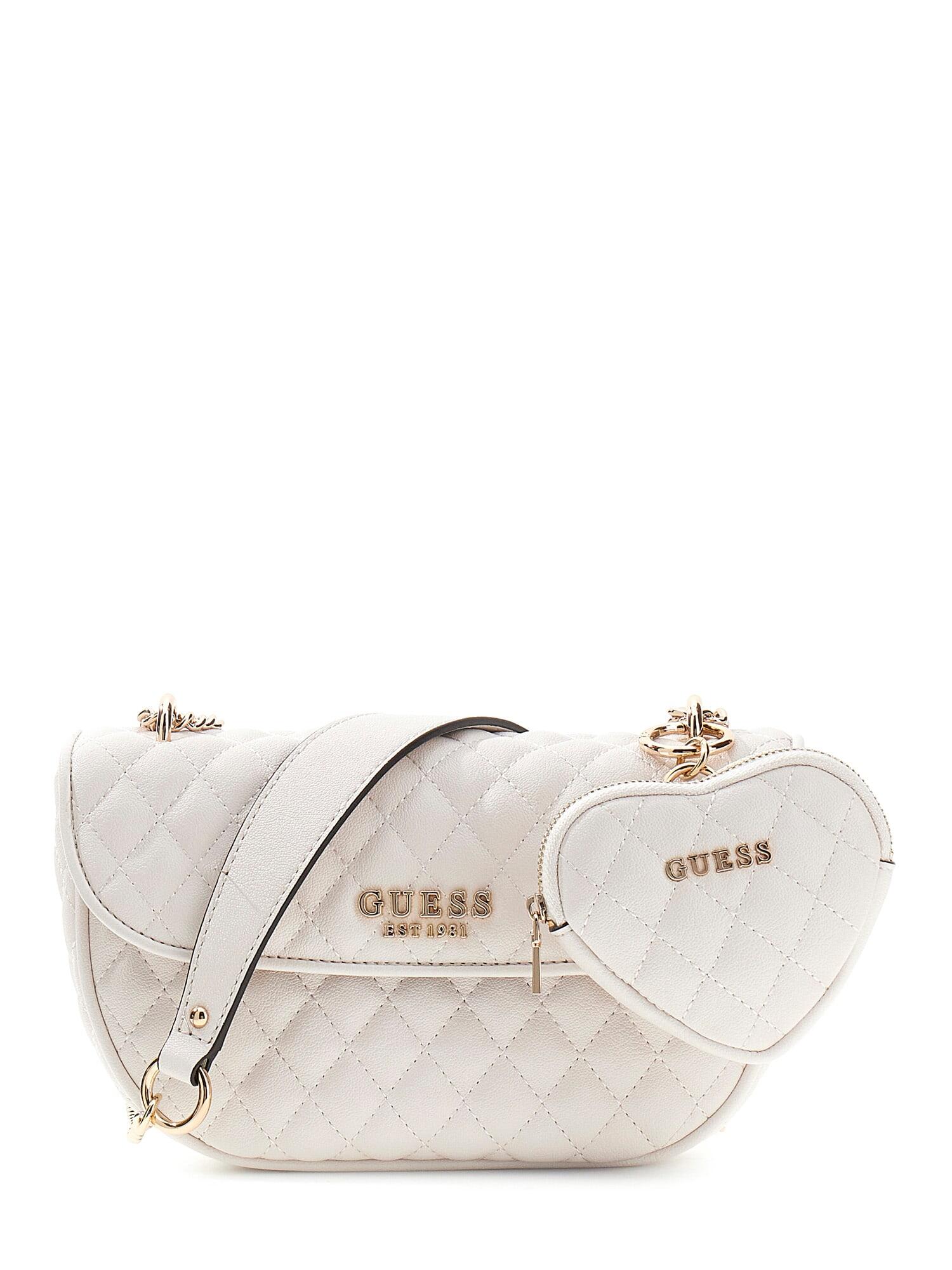 GUESS - ATABEY CONVERTIBLE XBODY FLAP off / off white von GUESS