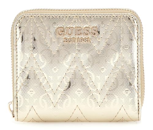 GUESS Adelard SLG Small Zip Around Wallet Gold GUESS Adelard SLG Small Zip Around Wallet Gold von GUESS
