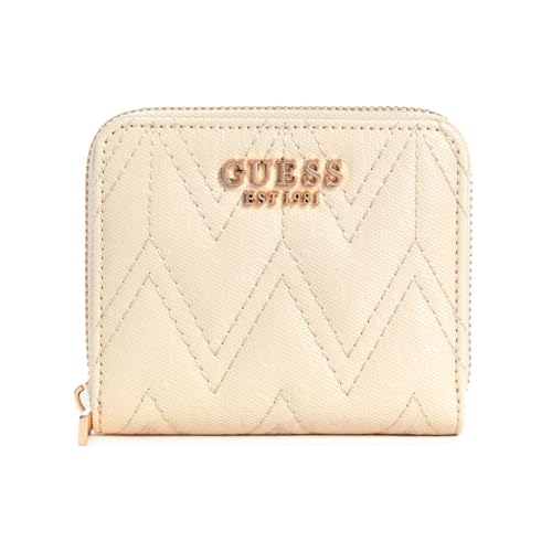 GUESS Adelard SLG Small Zip Around Wallet Stone von GUESS