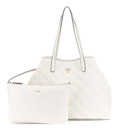 GUESS Adelasia Large 2 In 1 Tote Bag L Cream White von GUESS