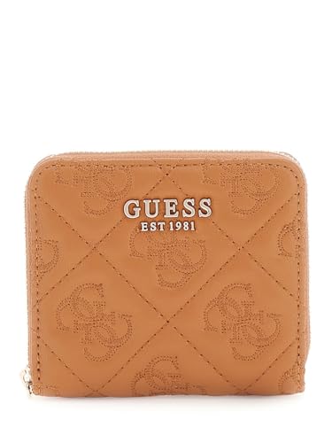 GUESS Adelasia SLG Small Zip Around Wallet Caramel von GUESS
