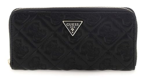 GUESS Adelasia SLG Zip Around Wallet L Black von GUESS