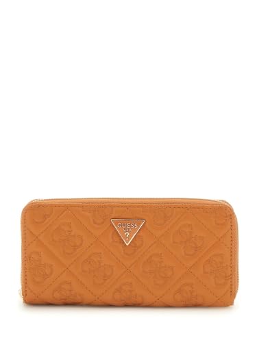 GUESS Adelasia SLG Zip Around Wallet L Caramel von GUESS