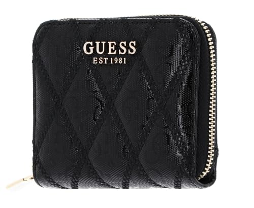 GUESS Adi SLG Zip Around Wallet S Black von GUESS