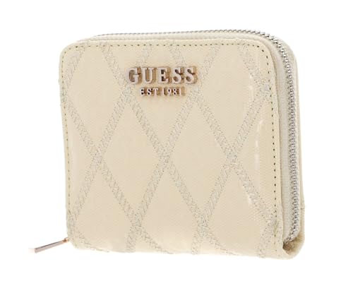 GUESS Adi SLG Zip Around Wallet S Pale Yellow von GUESS