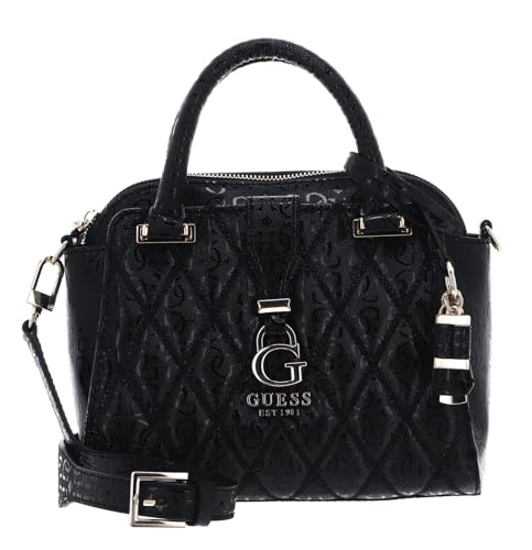 GUESS Adi Small Satchel Black von GUESS