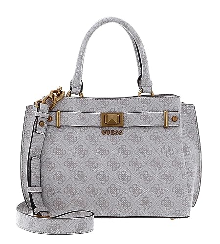 GUESS Aieta Girlfriend Satchel Dove Logo von GUESS