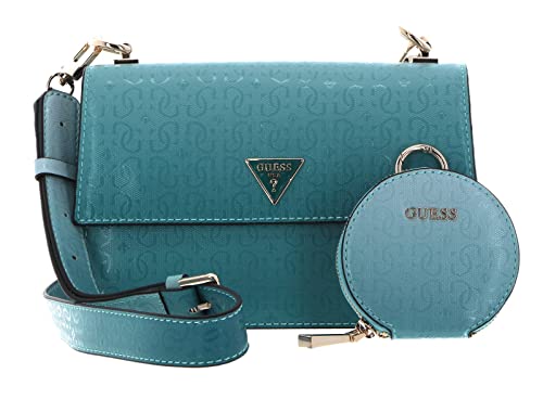 GUESS Alexie Crossbody Flap Aqua Multi Ombre von GUESS