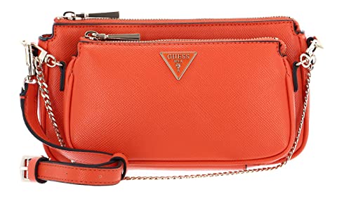 GUESS Alexie Double Pouch Crossbody Orange von GUESS