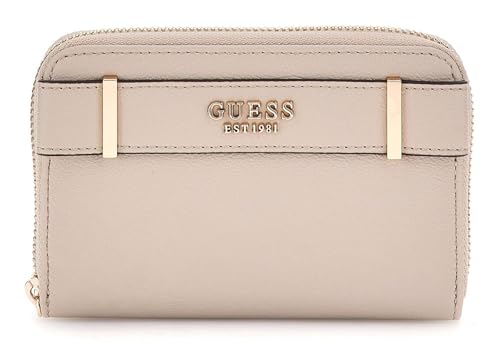 GUESS Anadela SLG Medium Zip Around Wallet Taupe von GUESS