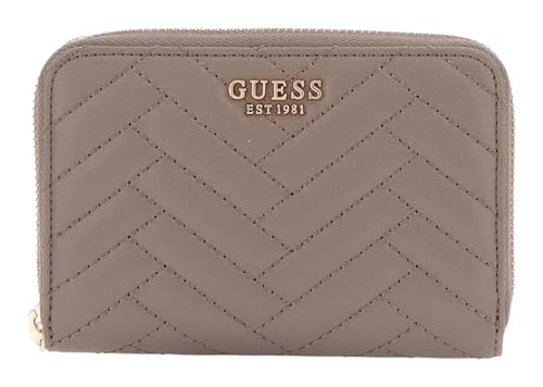 GUESS Anning SLG Medium Zip Around Wallet Dark Taupe GUESS Anning SLG Medium Zip Around Wallet Dark Taupe von GUESS
