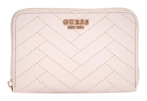 GUESS Anning SLG Medium Zip Around Wallet Stone von GUESS