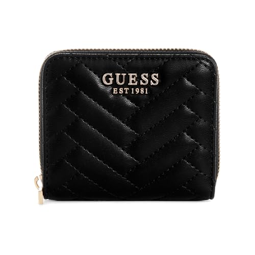 GUESS Anning SLG Small Zip Around Wallet S Black von GUESS
