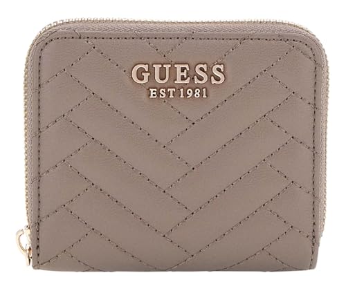 GUESS Anning SLG Small Zip Around Wallet S Dark Taupe von GUESS