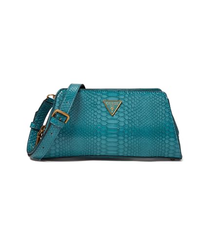 GUESS Annita Crossbody Top Zip, Blaugrün/Ein Hauch von Paradies (Trace of Paradise), Einheitsgröße von GUESS