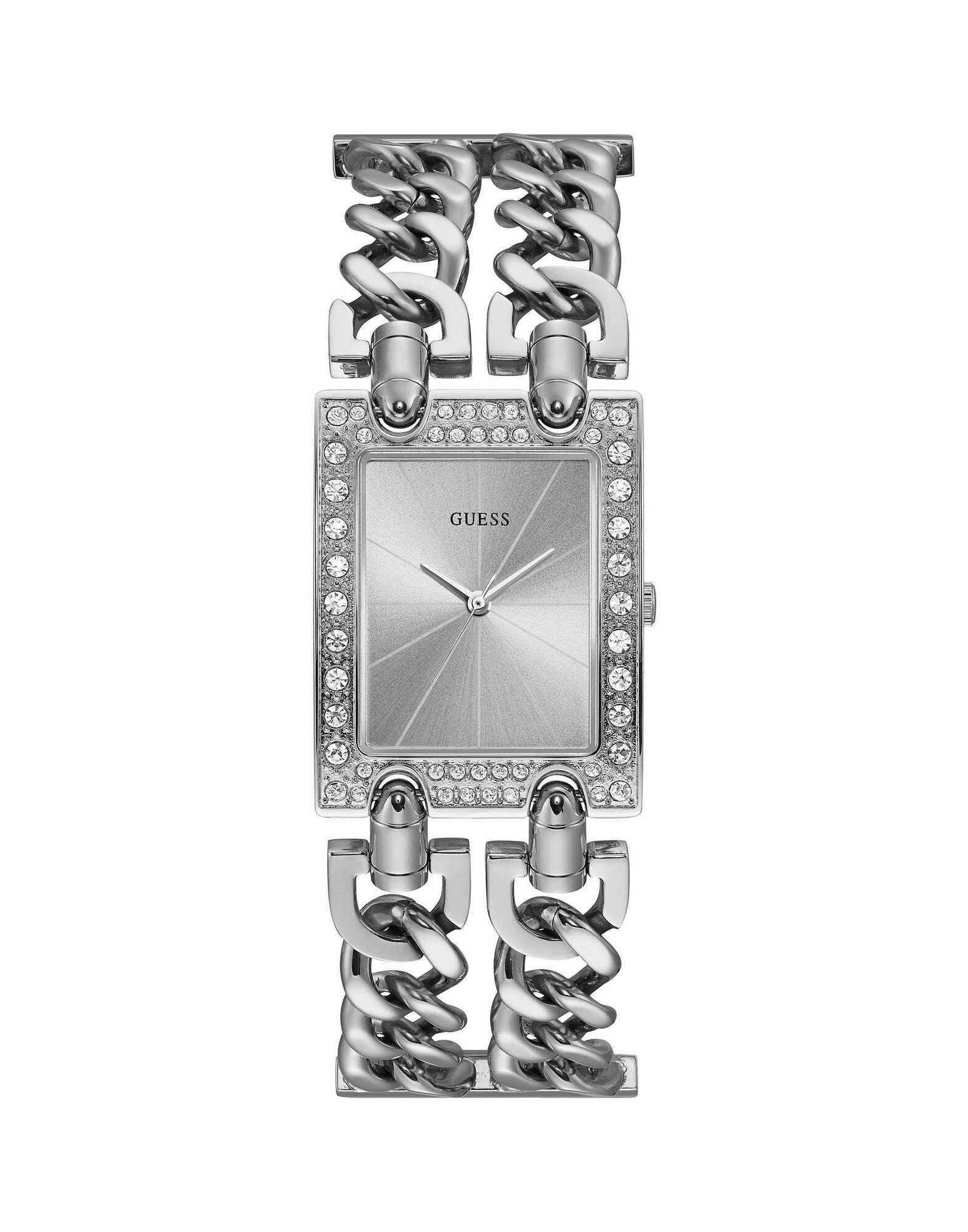 GUESS Armbanduhr Damen Silber von GUESS