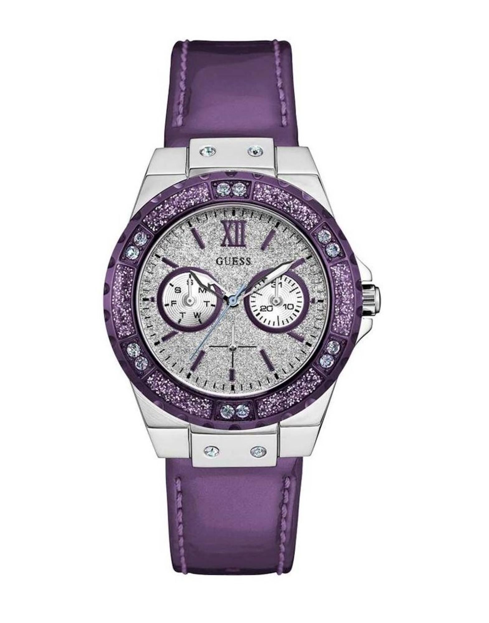 GUESS Armbanduhr Damen Violett von GUESS