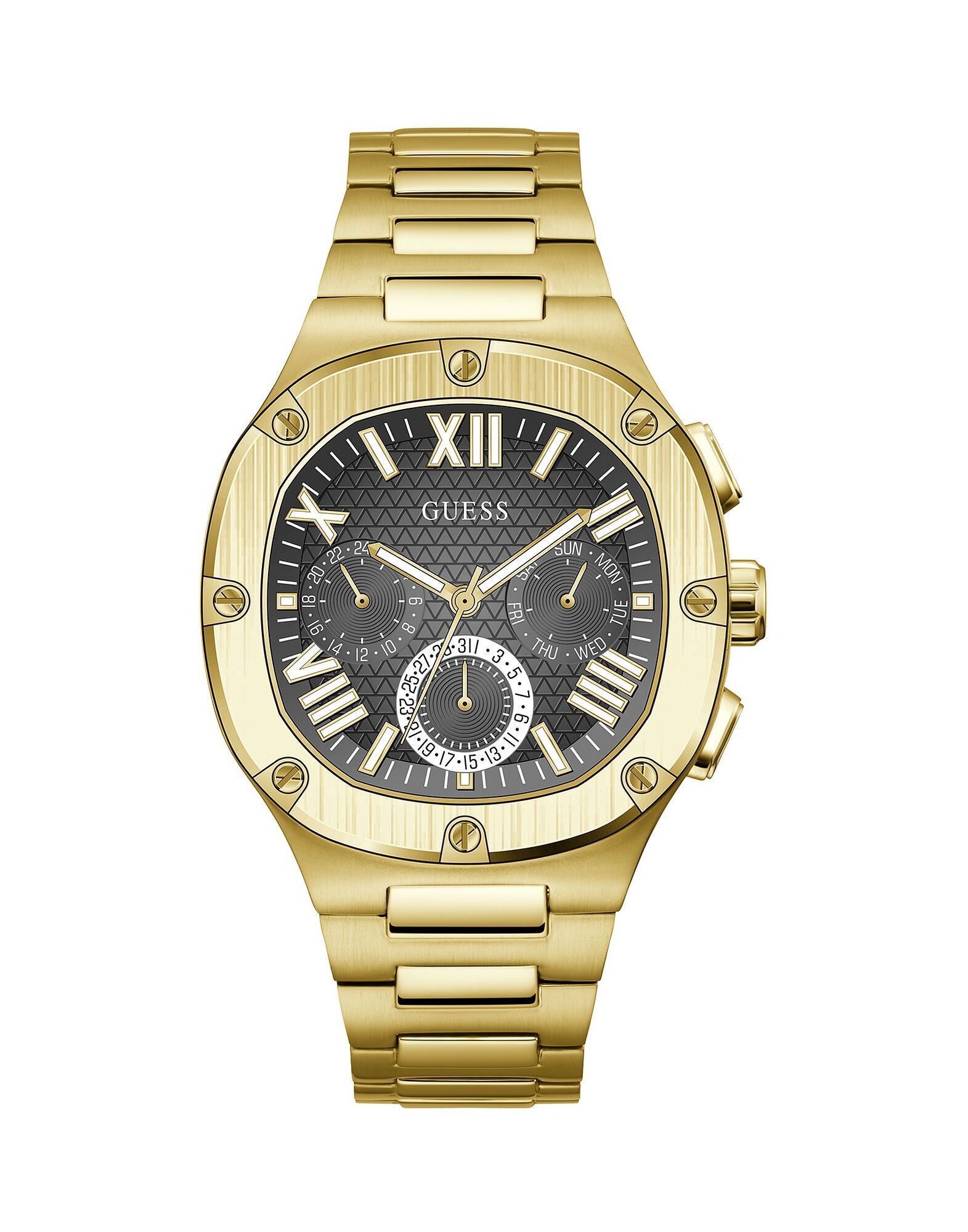 GUESS Armbanduhr Herren Gold von GUESS