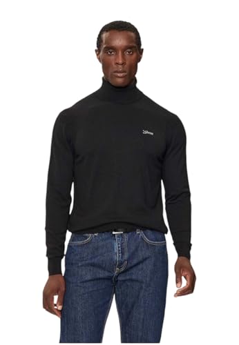 guess Art M4BR05 Z3H82 Herren-Rollkragenpullover, Jblk Jet Black A996, Medium-Large von GUESS