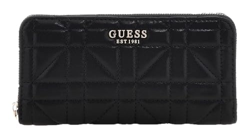 GUESS Assia SLG Zip Around Wallet L Black von GUESS