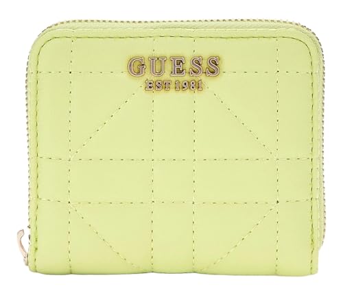 GUESS Assia SLG Zip Around Wallet S Chartreuse von GUESS