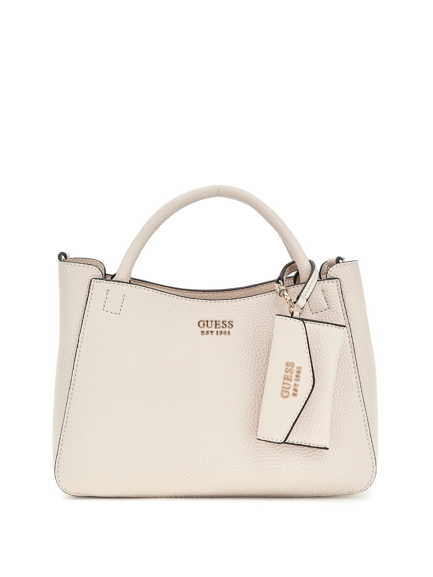 GUESS - BRENTON SML GIRLFRIEND SATCHEL bon / bone von GUESS