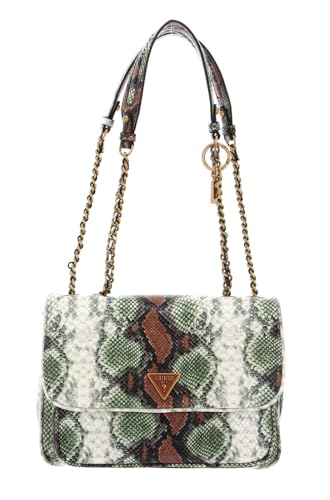 GUESS Damen Becci Convertible Crossbody Flap Umhängetasche, Schultertasche, Sage Multi von GUESS