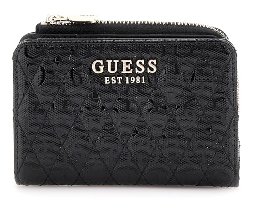 GUESS Betula Logo Zip Around Card Case Black von GUESS
