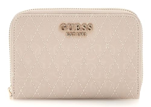 GUESS Betula SLG Medium Zip Around Wallet Taupe von GUESS