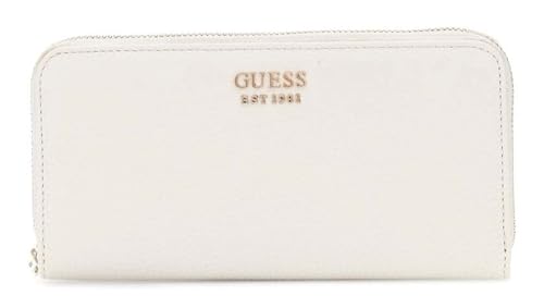 GUESS Brenton SLG Zip Around Wallet L Bone von GUESS