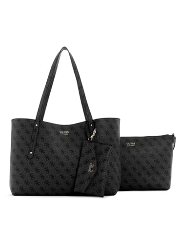 GUESS Brenton Tote Coal Logo von GUESS