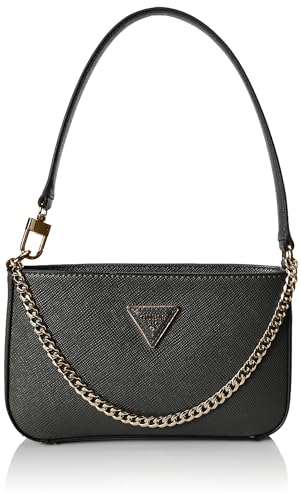 GUESS Brynlee - Borsa a tracolla con cerniera, colore: Nero, Nero, OneSize von GUESS