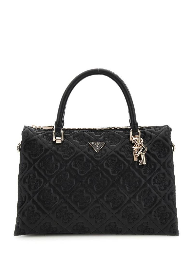 GUESS - Businesstasche Adelasia Multi Comp Satchel Black Schwarz von GUESS