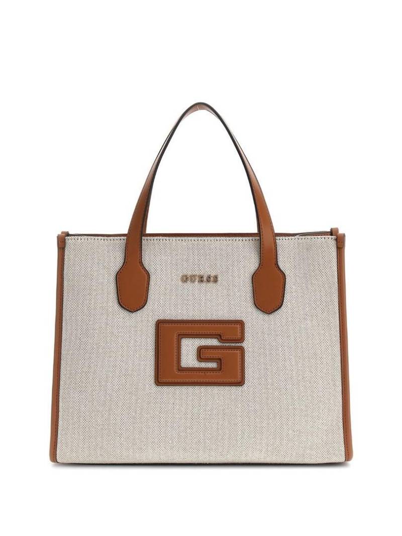 GUESS - Businesstasche G Status 2 Natural Cognac Sand von GUESS