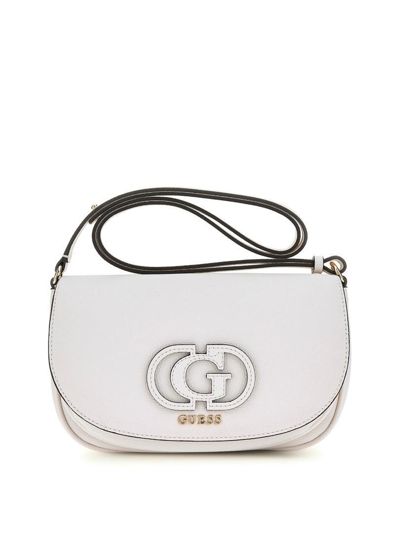 GUESS - CALEBRA CONVERTIBLE XBODY FLAP off / off white von GUESS