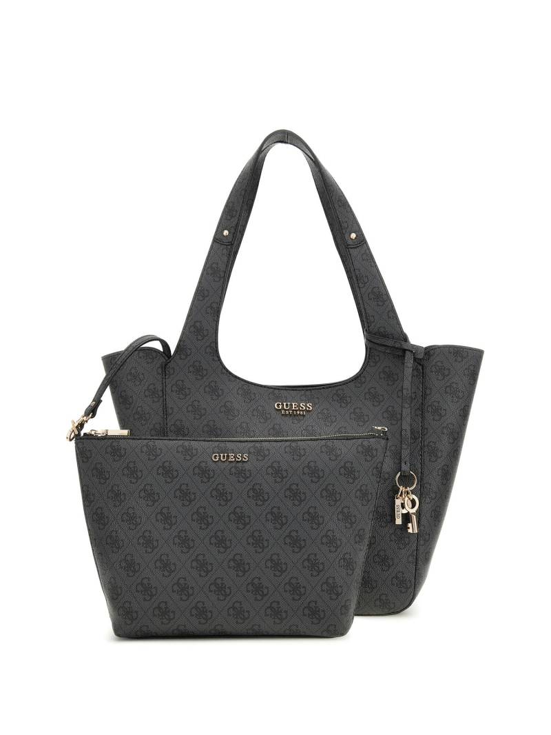 GUESS - CALISTA 2 IN 1 TOTE clo / coal logo von GUESS
