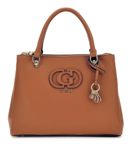 GUESS Calebra Hobo Status Satchel Bag Cognac von GUESS