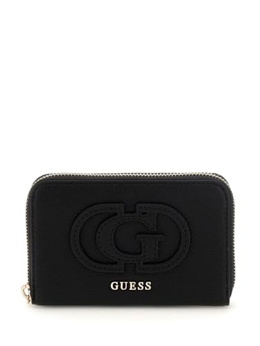 GUESS Calebra SLG Medium Zip Around Wallet M Black von GUESS